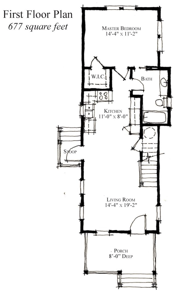House Plan 73917 Level One