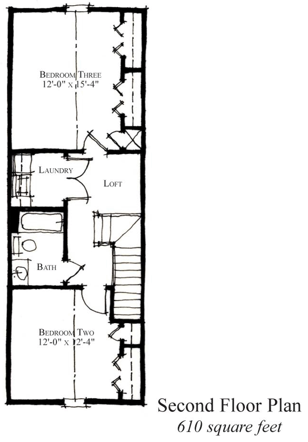 House Plan 73917 Level Two