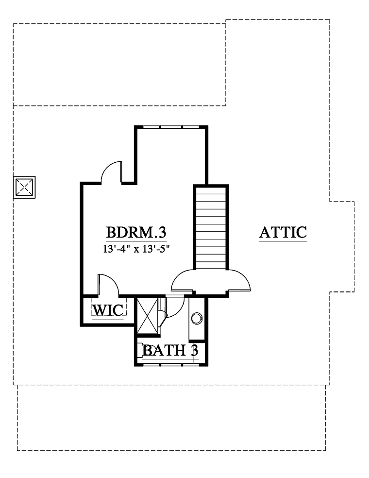 House Plan 73936 Level Two