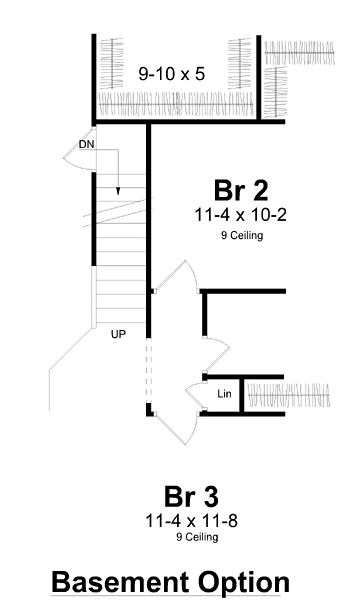 House Plan 74004 Alternate Level One
