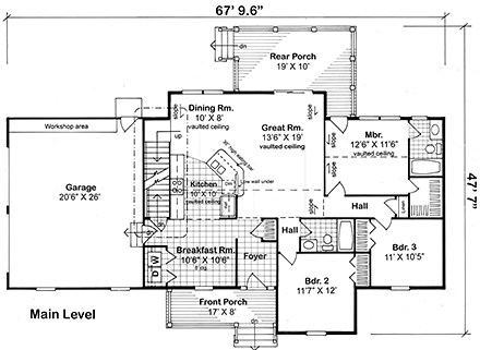 First Level Plan
