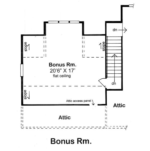 House Plan 74007 Level Two