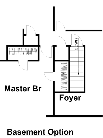 House Plan 74008 Alternate Level One