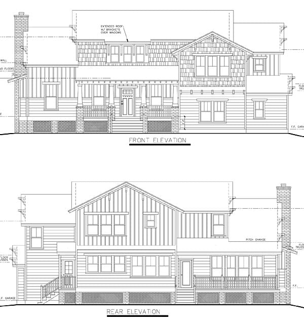 Rear Elevation