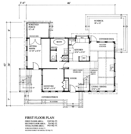 First Level Plan