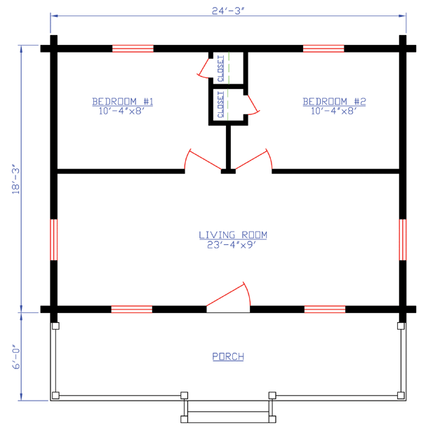 House Plan 74107 Level One