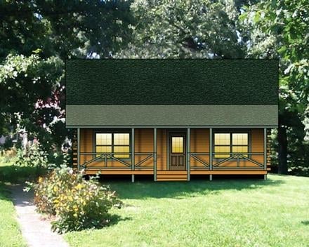 Plan 74112 - 1452 Square Feet