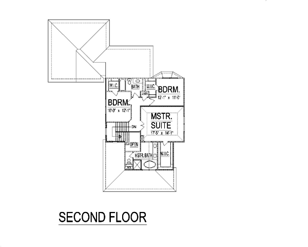House Plan 74421 Alternate Level Two
