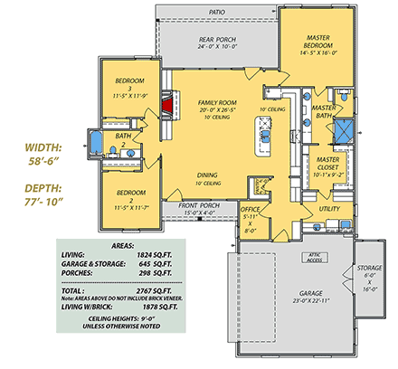 First Level Plan