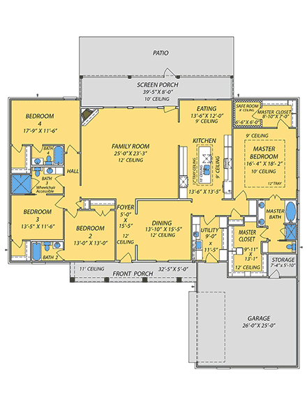 First Level Plan