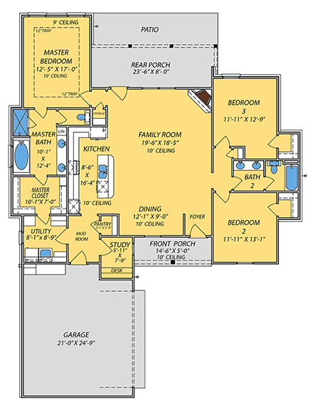 First Level Plan