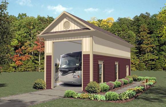 Garage Plan 74835