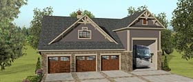 Plan 74843 - 1207 Square Feet