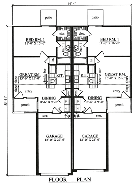 First Level Plan