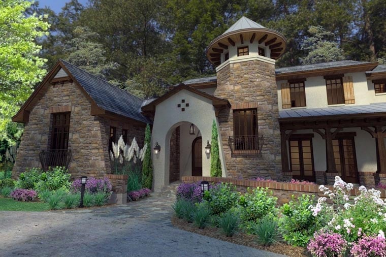 Craftsman, Tuscan Plan with 3927 Sq. Ft., 3 Bedrooms, 4 Bathrooms, 2 Car Garage Picture 9