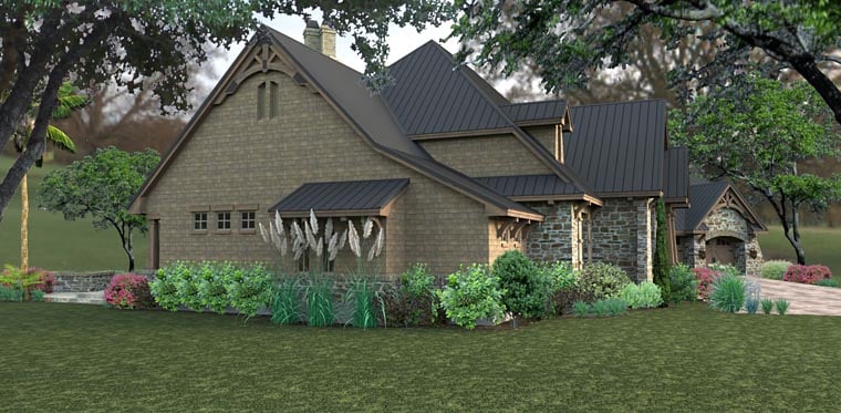 Country, Craftsman, Tuscan Plan with 2466 Sq. Ft., 3 Bedrooms, 2 Bathrooms, 2 Car Garage Picture 8