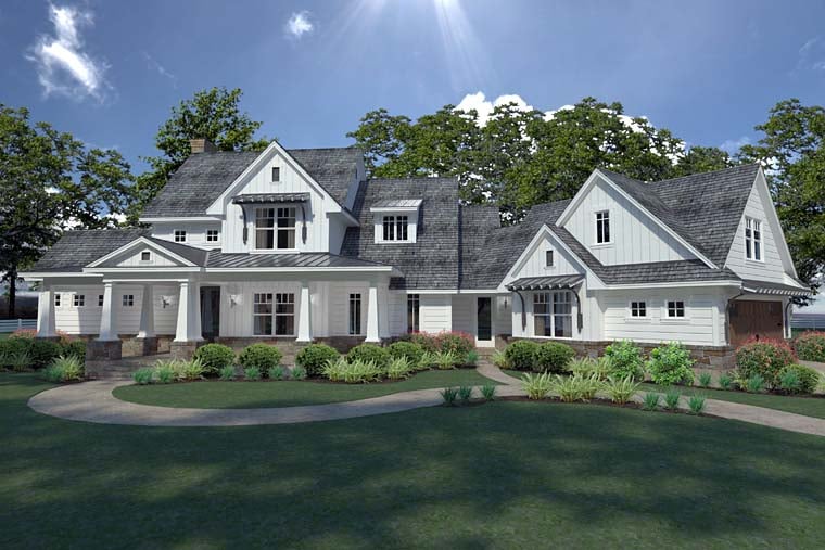 Country, Farmhouse, Southern Plan with 2396 Sq. Ft., 3 Bedrooms, 3 Bathrooms, 2 Car Garage Picture 8