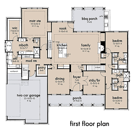 First Level Plan