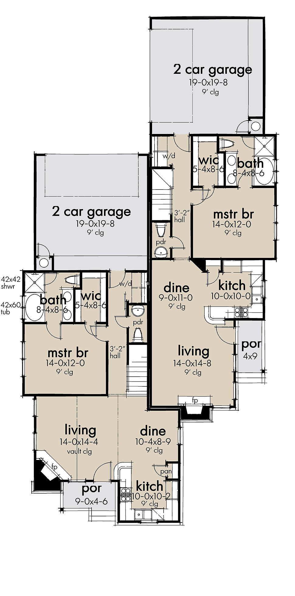 Multi-Family Plan 75162 Level One