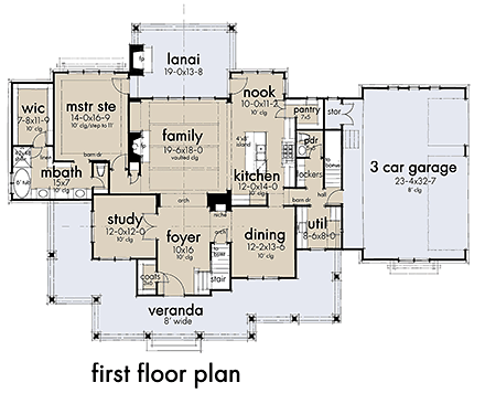 First Level Plan