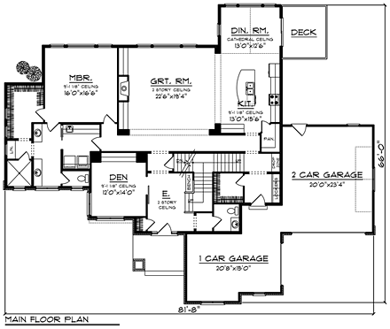 First Level Plan