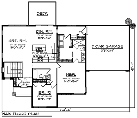 First Level Plan