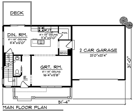 First Level Plan
