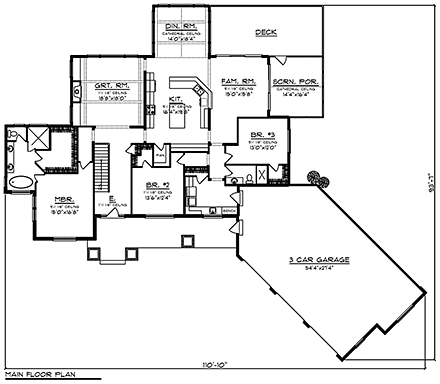 First Level Plan