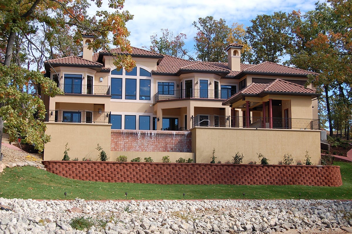 House Plan 75473 Rear Elevation