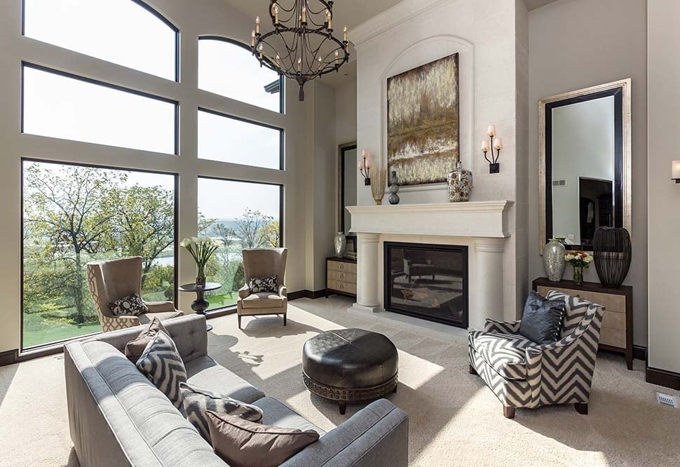 Mediterranean, Ranch, Southwest Plan with 9303 Sq. Ft., 5 Bedrooms, 8 Bathrooms, 4 Car Garage Picture 8