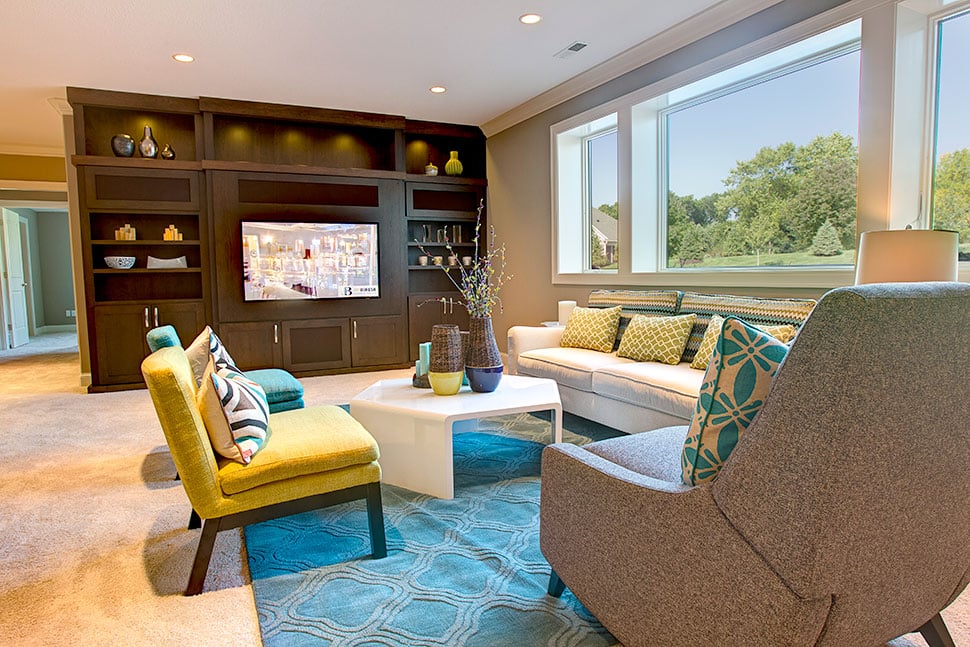 Contemporary, Prairie Style Plan with 6114 Sq. Ft., 4 Bedrooms, 6 Bathrooms, 4 Car Garage Picture 22
