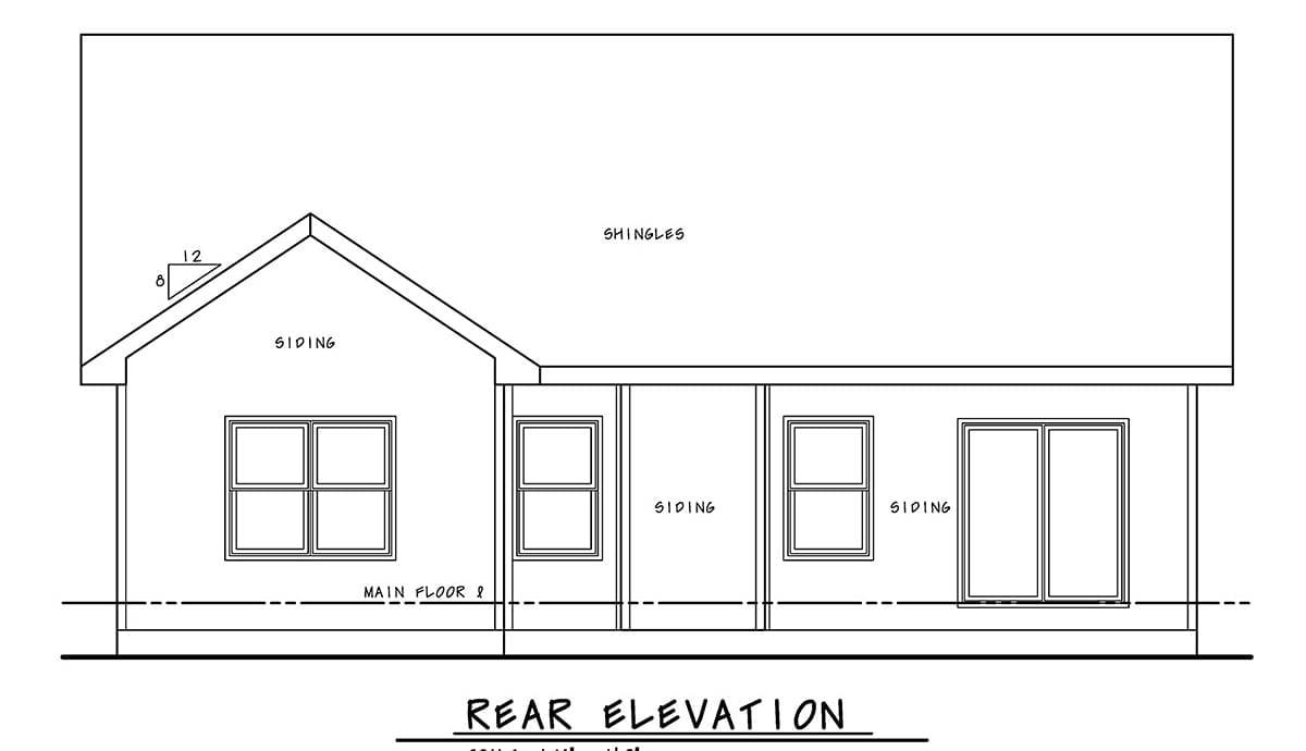 Rear Elevation