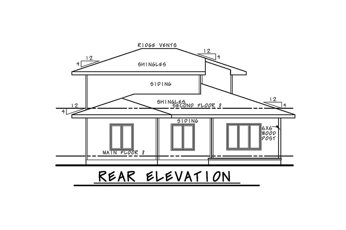 Rear Elevation