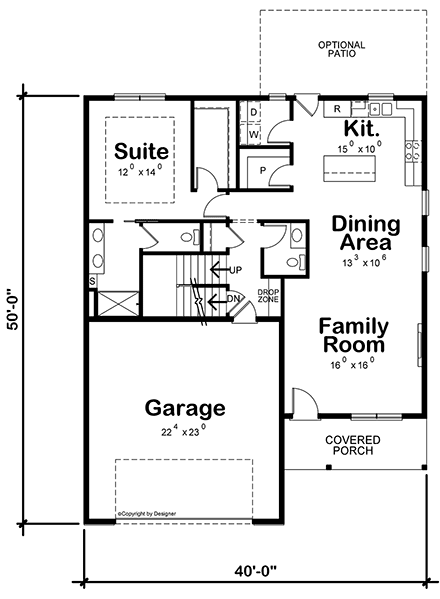 First Level Plan