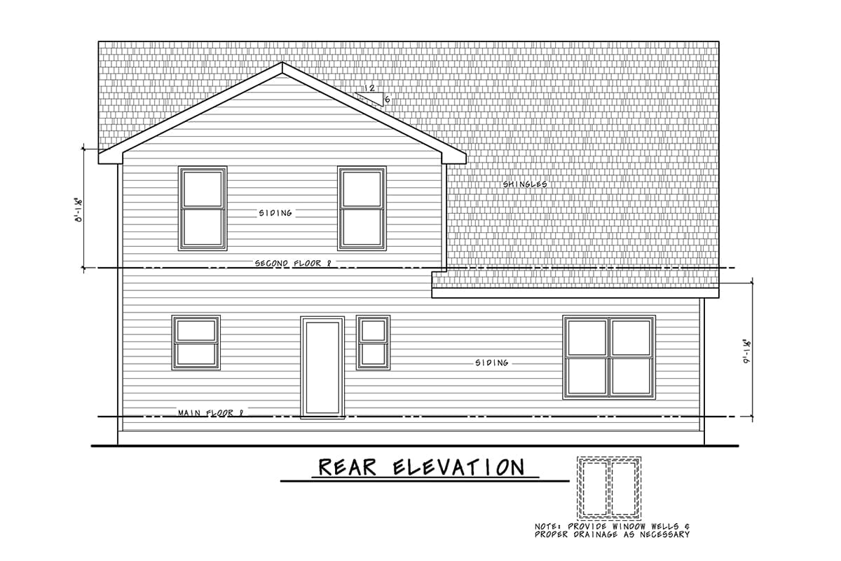 Rear Elevation