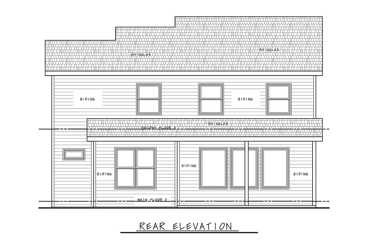 Rear Elevation