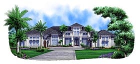 Plan 75924 - 5377 Square Feet