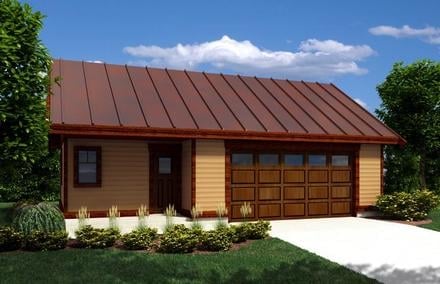 Plan 76027 - 240 Square Feet