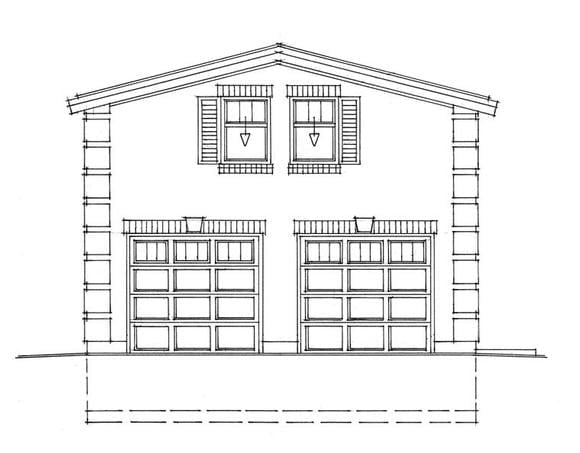 Garage Plan 76030