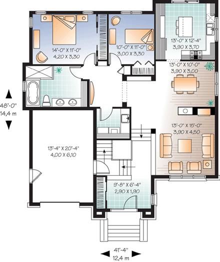 First Level Plan