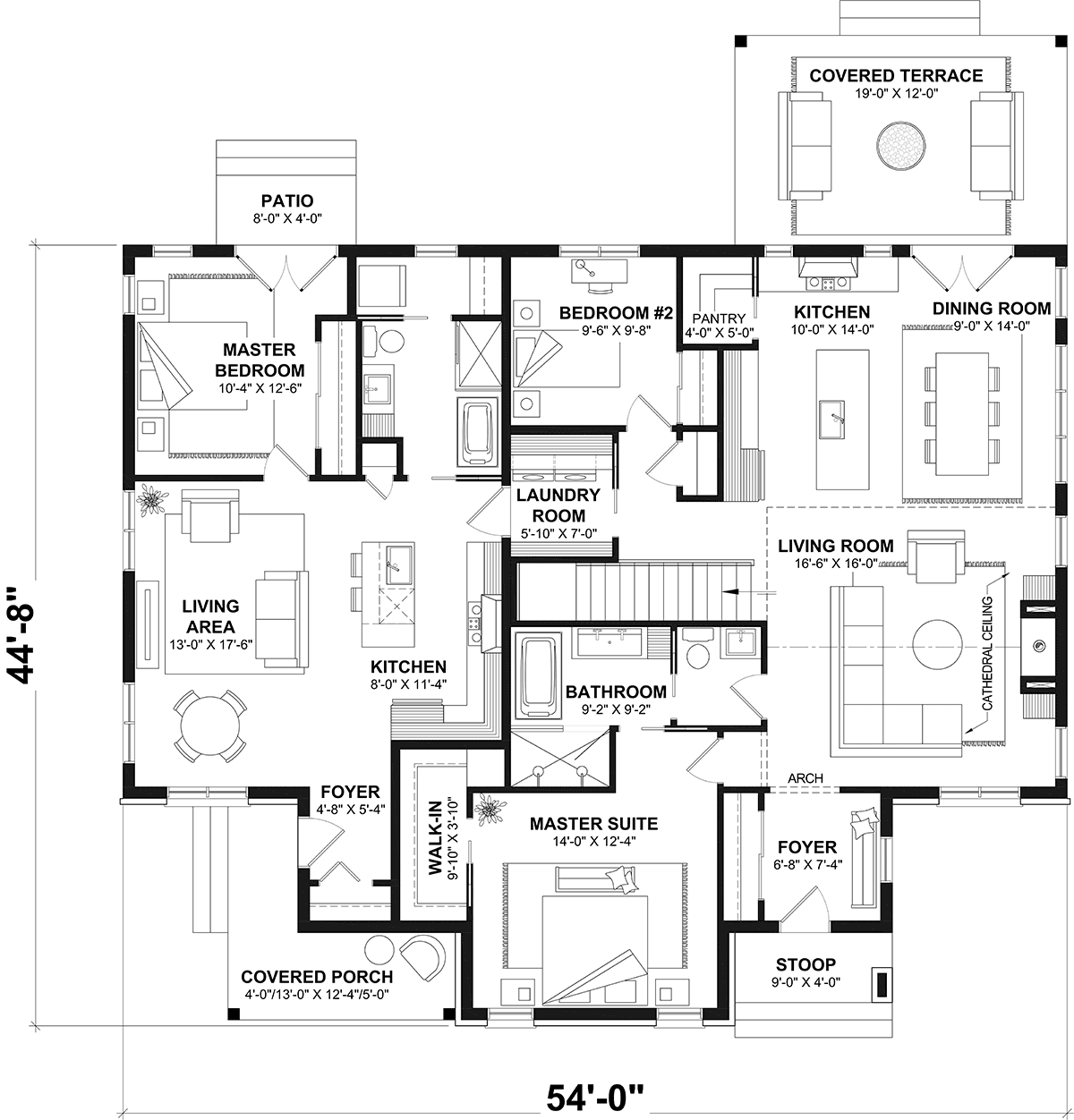 Multi-Family Plan 76172 Level One