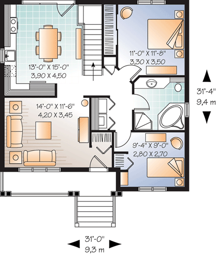 First Level Plan