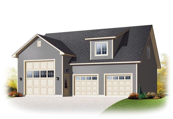 Garage Plan 76374