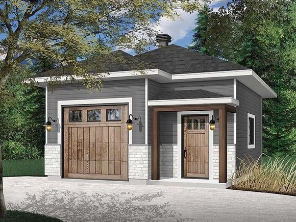 Garage Plan 76512