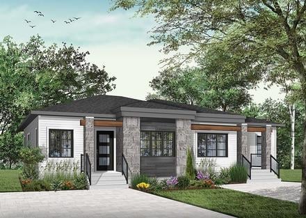 Plan 76548 - 2028 Square Feet