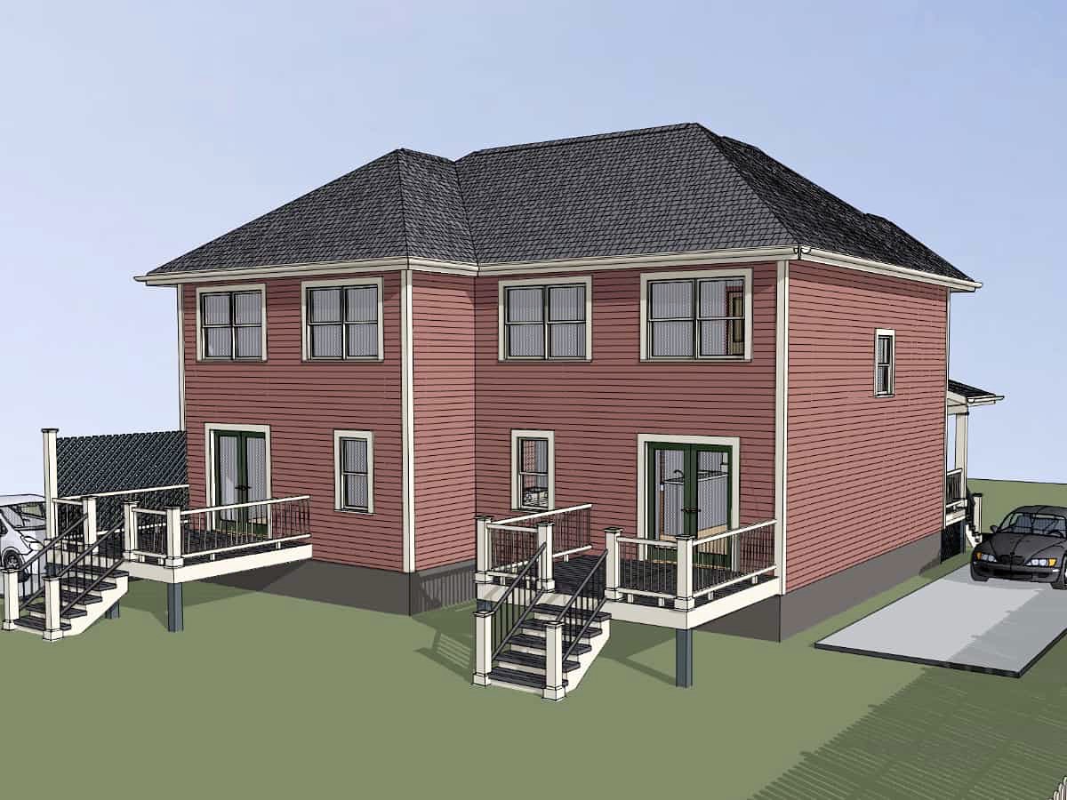 Rear Elevation