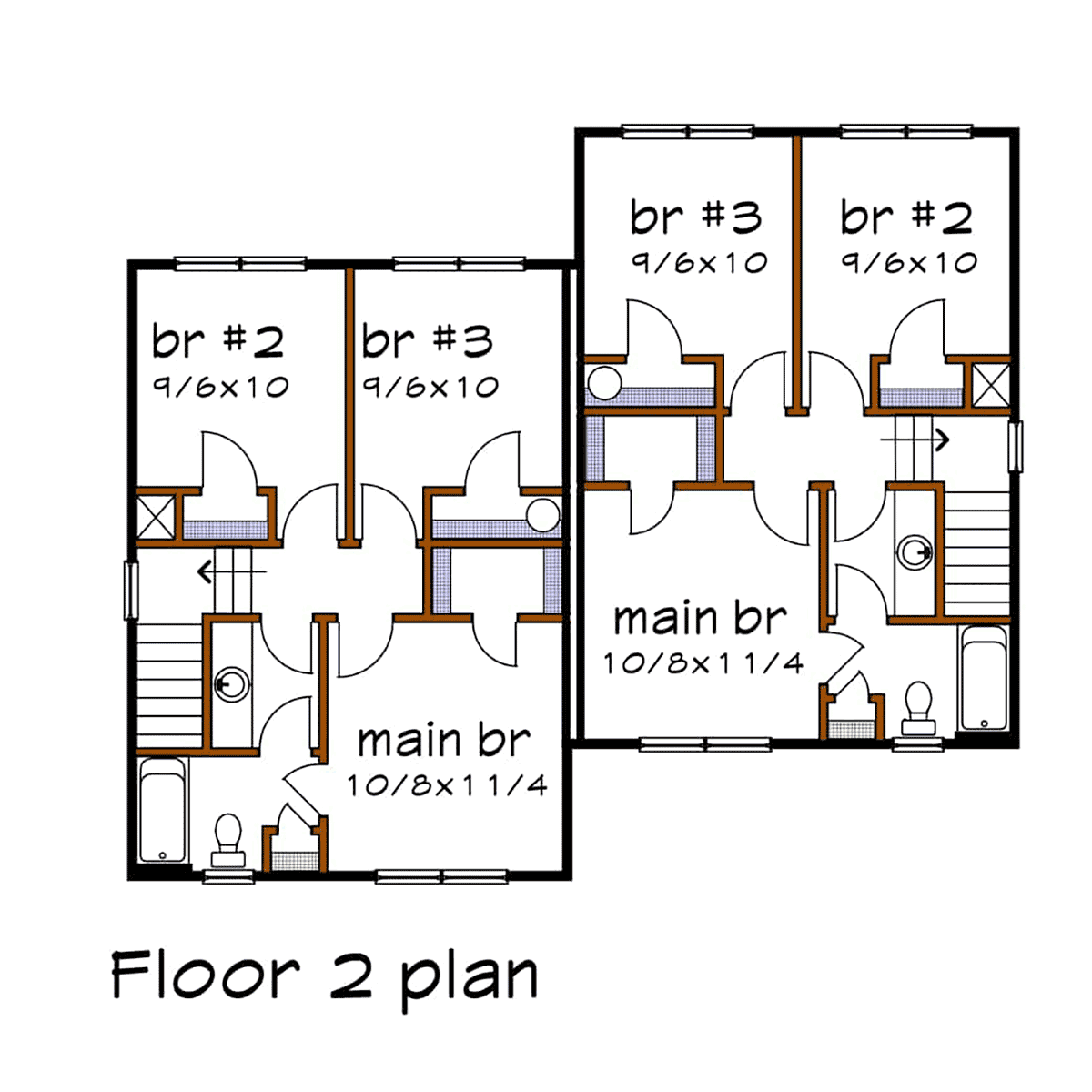 Multi-Family Plan 76610 Level Two