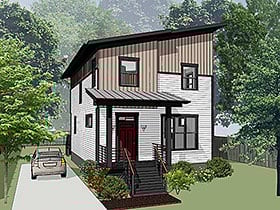 Plan 76614 - 1457 Square Feet