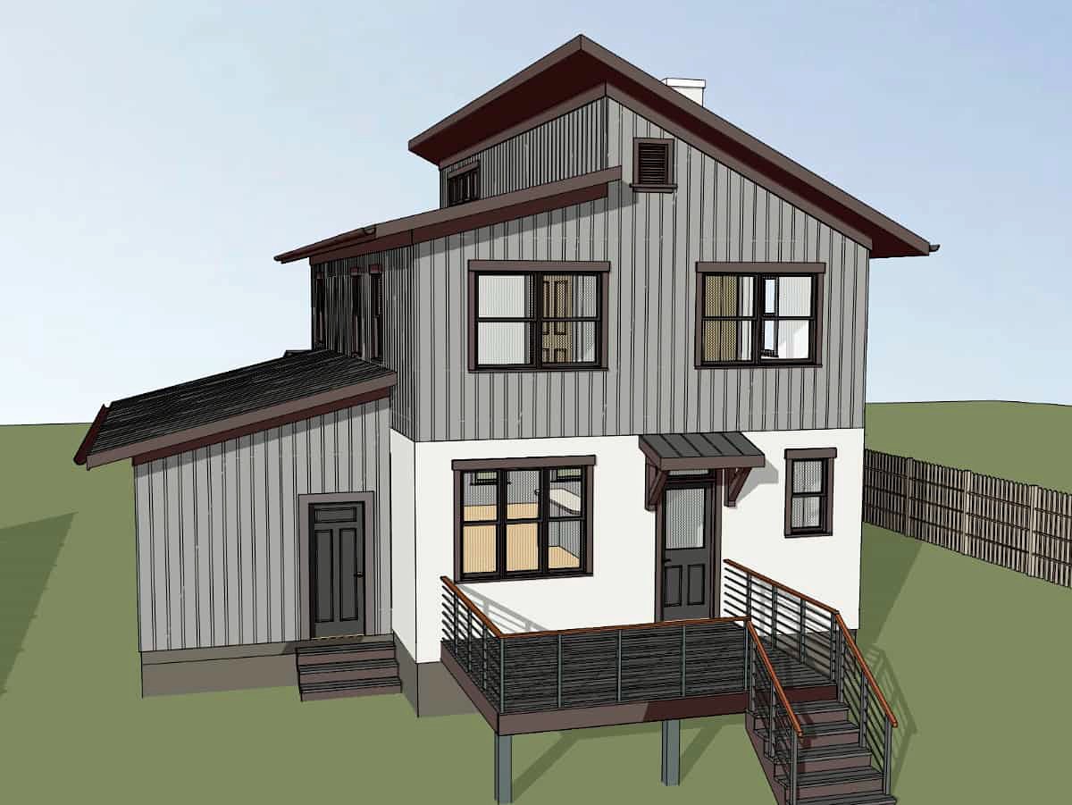 Rear Elevation