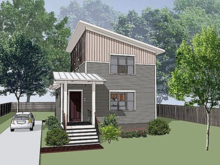 Plan 76621 - 1860 Square Feet